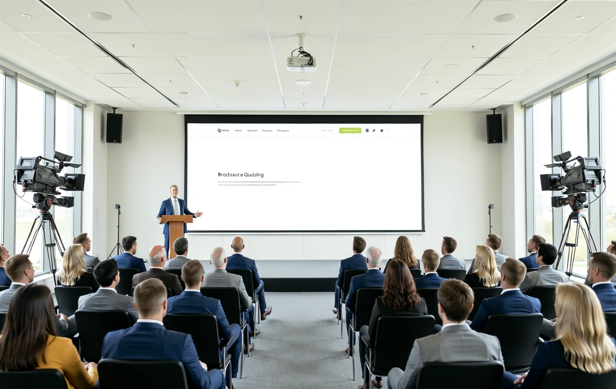 Broadcasting environment