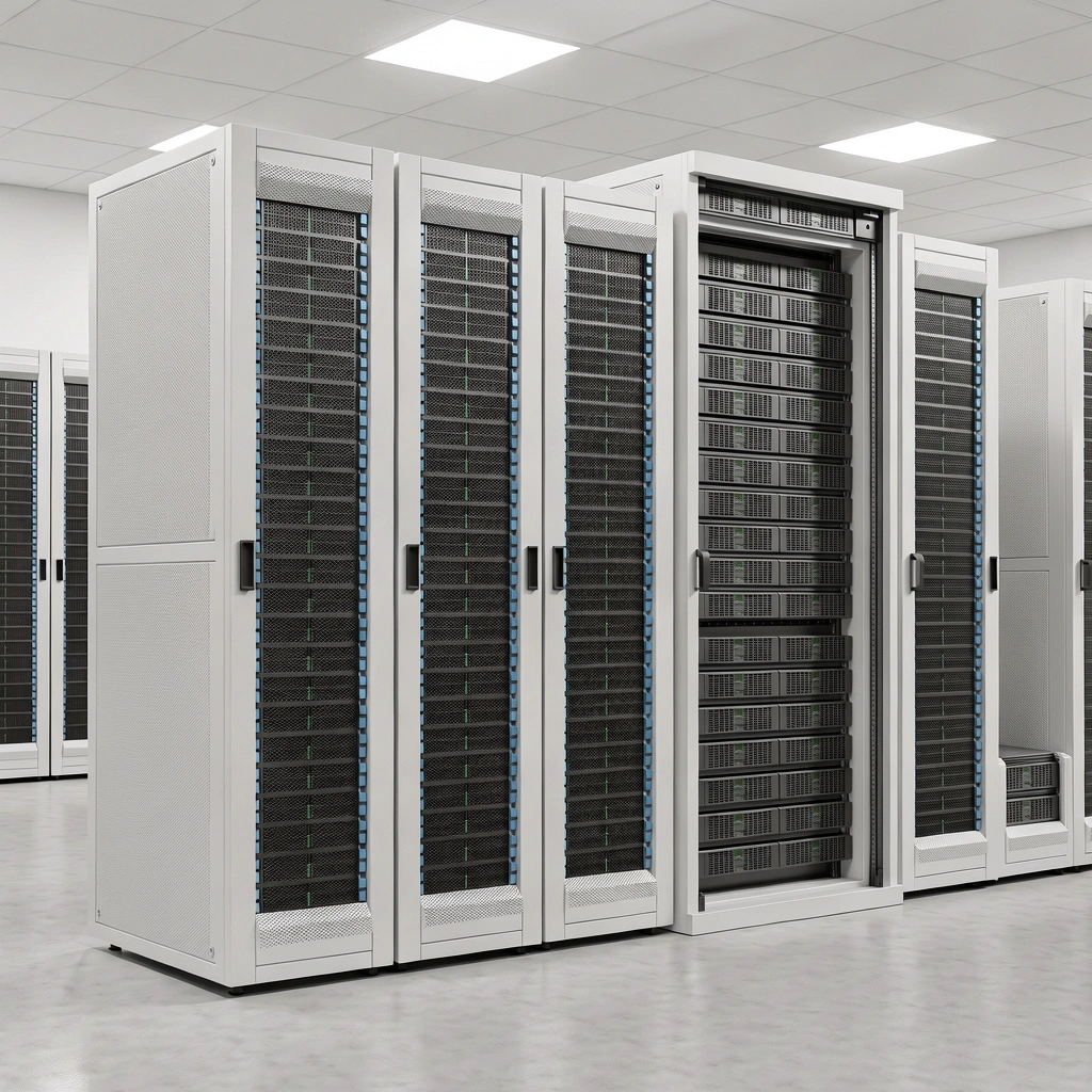 Server infrastructure representing service stability